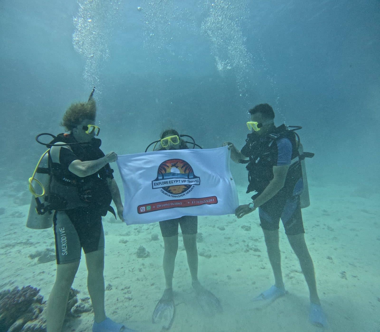 Hurghada: Diving for Beginners with Boat, Lunch & Drinks