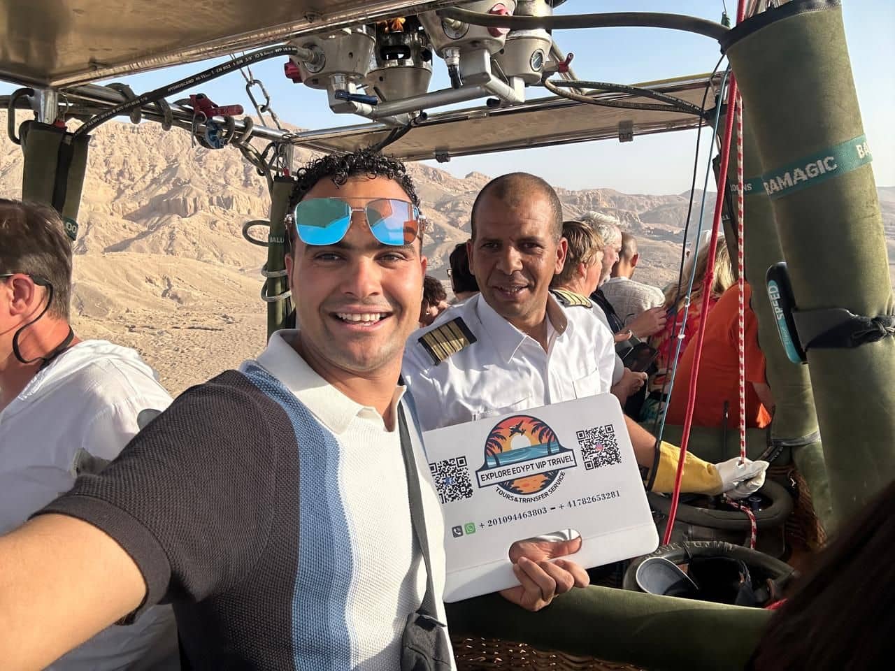 Luxor: Hot-air Balloon over the West Bank with Hotel Transfer