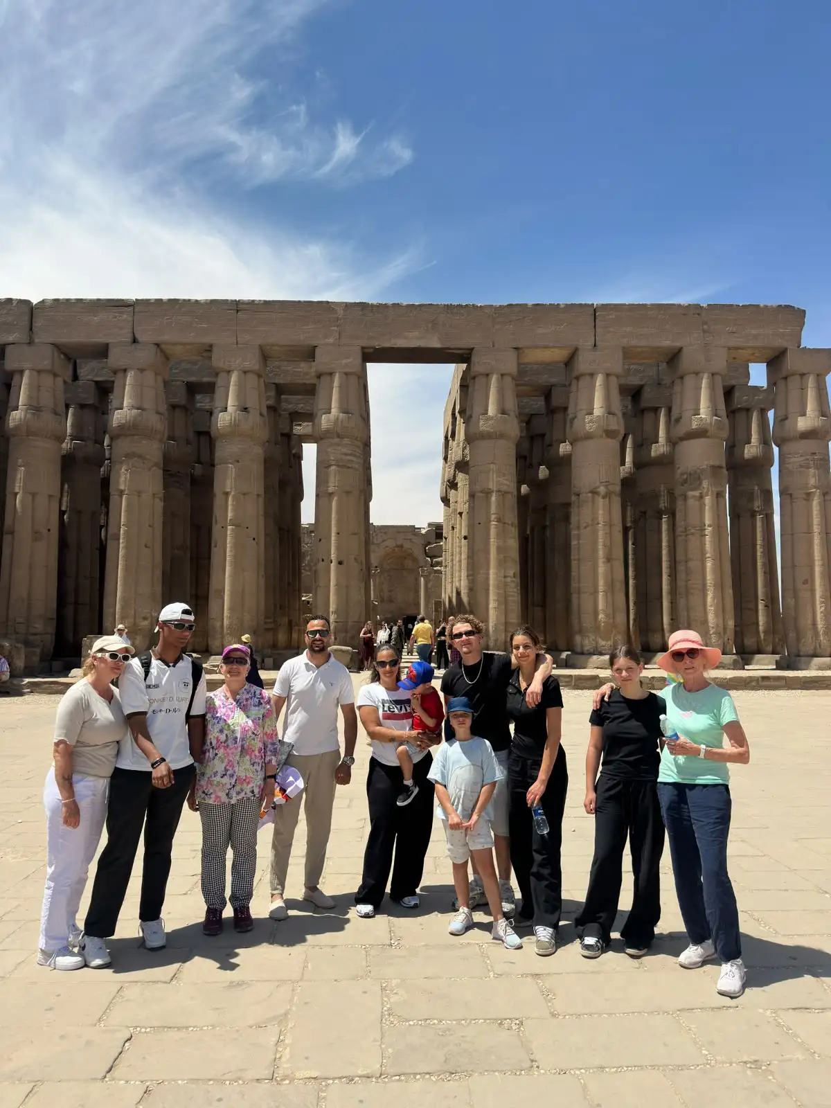 Temple visit in Luxor