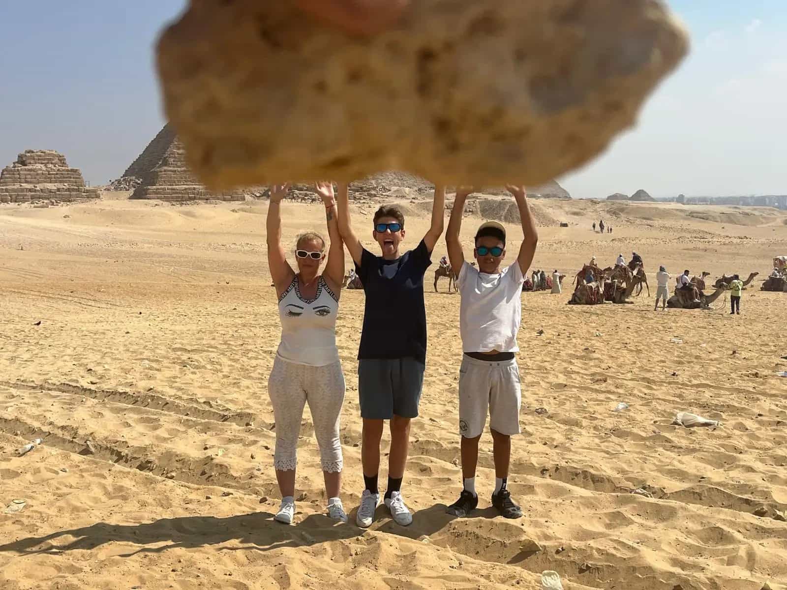 Sandstone formations in Egypt