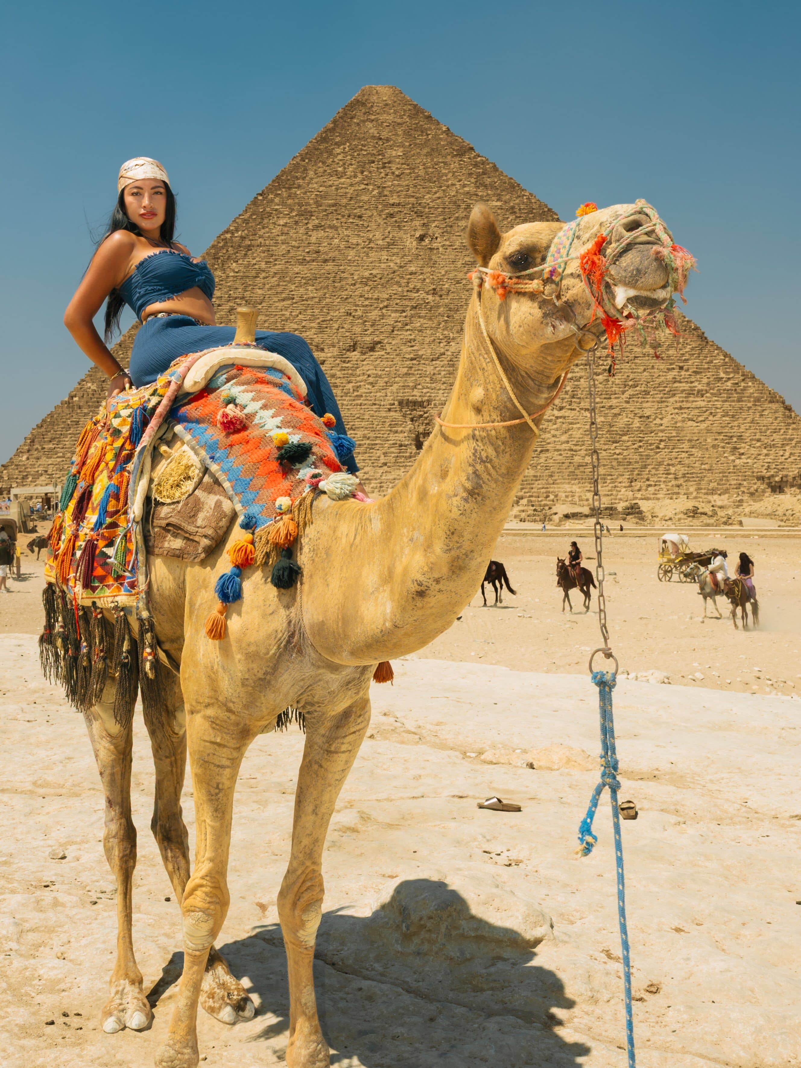 Egypt you'll remember.