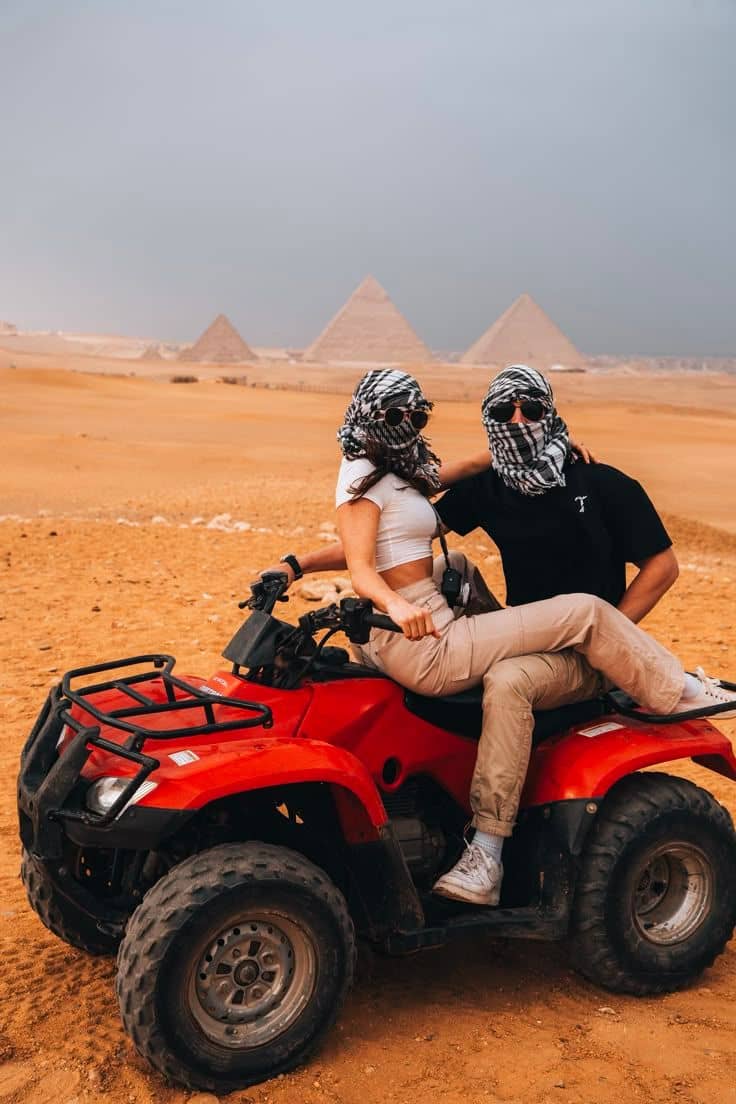 Cairo: Quad Tour in the Desert near the Pyramids